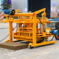 Small mobile hollow blocks  machine QT4-30A in Africa